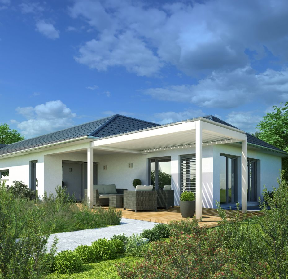 Pergola Aliplast von Stahl-und Metallbau Dasbach GmbH.