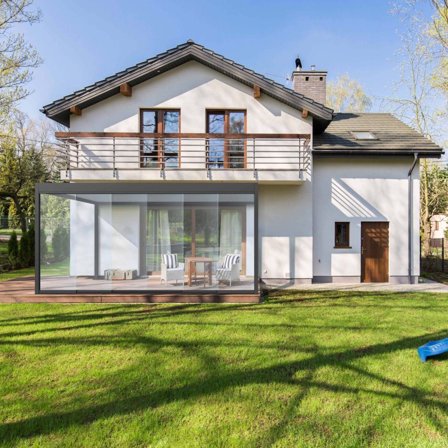 Pergola Echo Slide von Stahl-und Metallbau Dasbach GmbH.